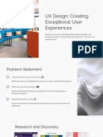UX Design Creating Exceptional User Experiences