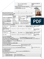 Saniya Mcom Part 1 Application Form