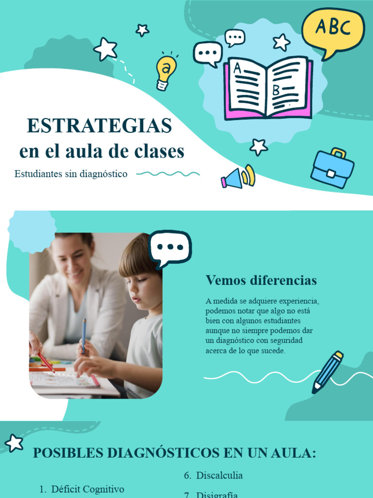 Estrategias para Estudiantes con TDAH | PDF | Desorden hiperactivo y ...
