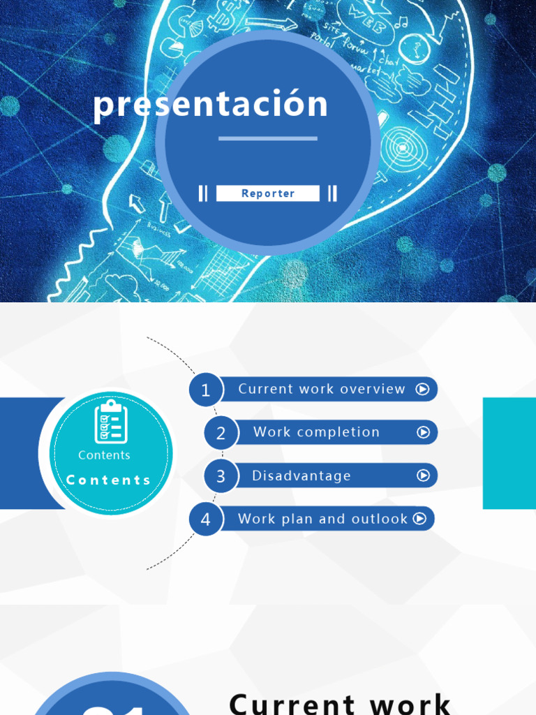 Plantilla de Presentación de Proyecto PDF