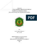 Keberadaan Hakekat Diri Manusia Sebagai Makhluk Alamiah Dan Sosial (Makalah)