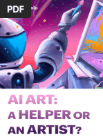 Ai Art A Helper or An Artist