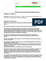 Práctica 3. Esterilización Del Material Del Laboratorio y Medios de Cultivo.