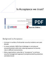 In Acceptance We Trust?