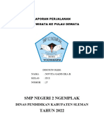 Laporan Sinau Wisata KLS Ix TH 2022-2023