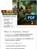 Ethics and social responsibility