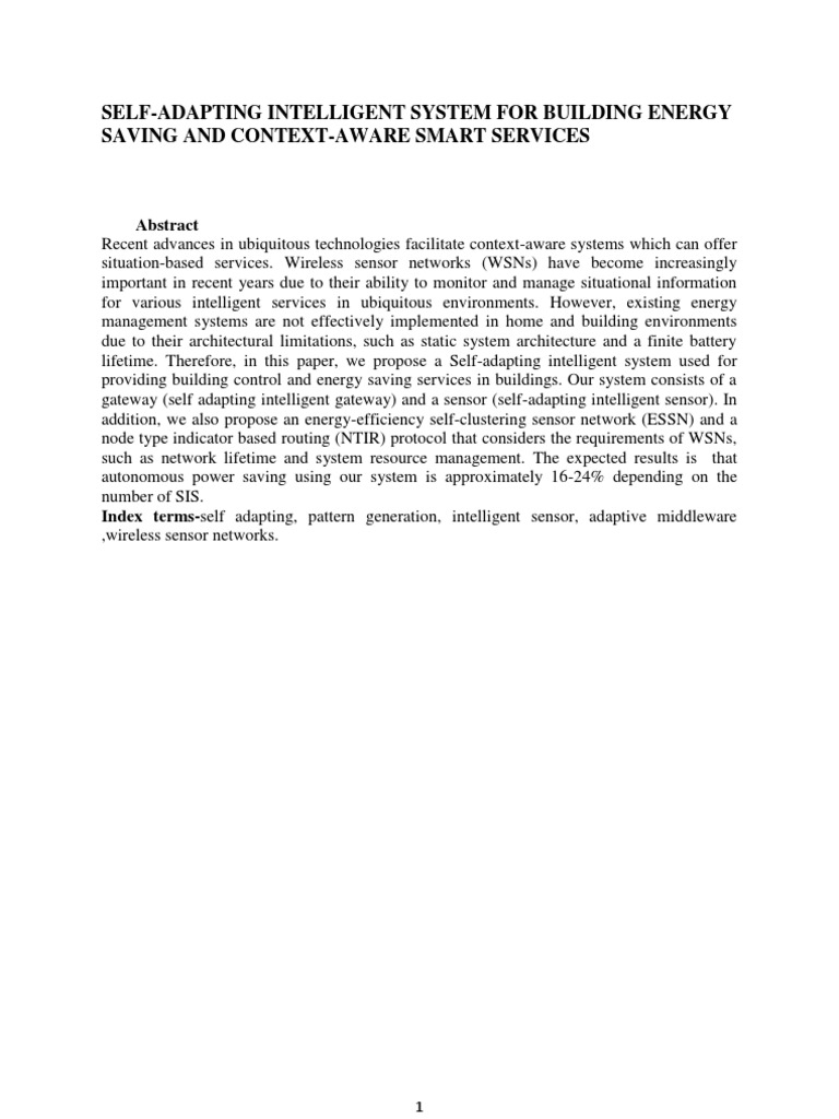 Smart Energy Management System | PDF