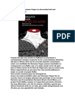 José Luis Alvarado: Los Mutilados, de Herman Hungar: La Obscenidad Del Mal.