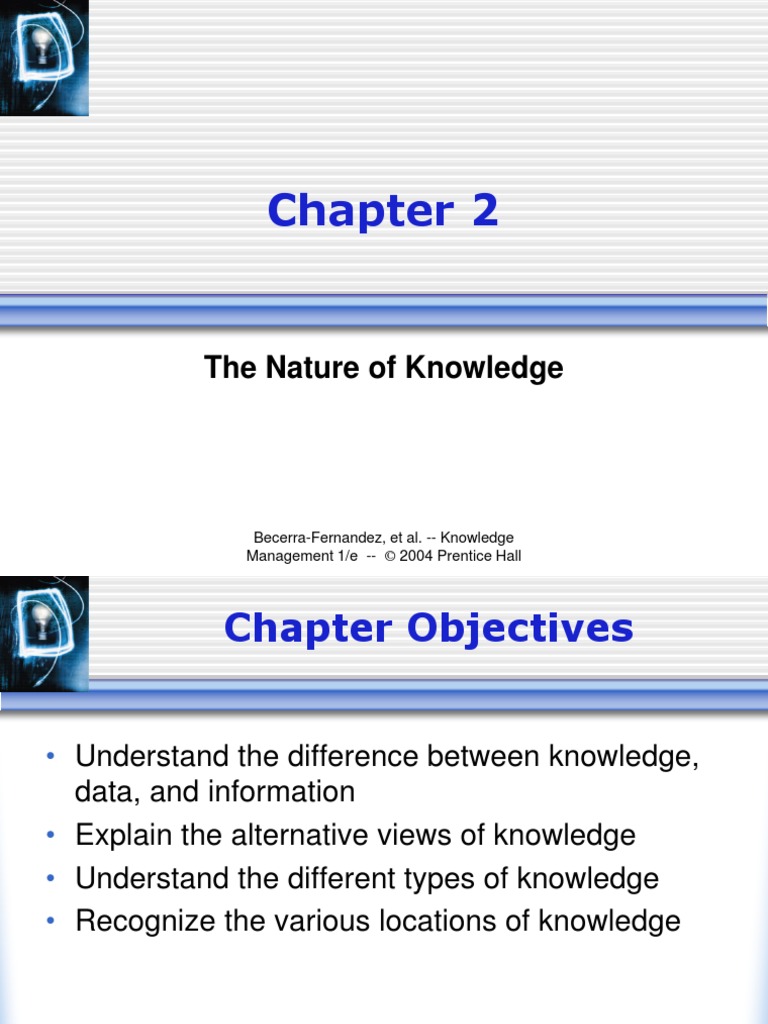 KM Slides Ch02 | PDF | Knowledge Management | Expert