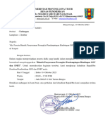 Surat Undangan Peserta Bimtek