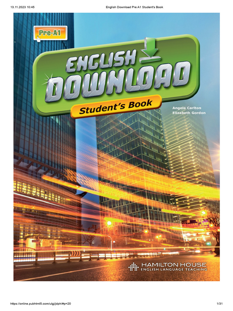 English Download Pre A1 Student's Book | PDF
