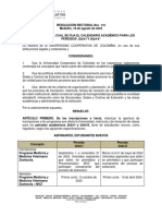 Resolucion Rectoral 0110-2023-20230818-Por Medio de La Cual Se Fija El Calendario Academico para El Año 2024