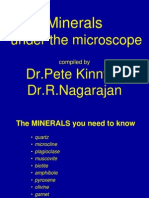 Minerals Under Microscope