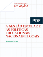 Ebook 1 - A GESTÃO ESCOLAR E AS POLÍTICAS
