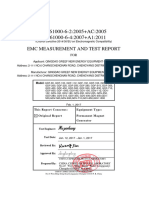 GDF Series TEST REPORT EMC
