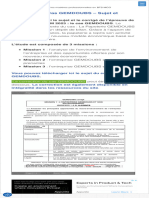 BTS MCO CEJM 2023 - Cas GEMDOUBS - Sujet Et Corrigé