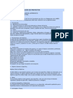 Guia para Elaboración de Proyectos