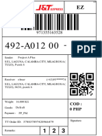 10-19 - 11-07-04 - Shipping Label+packing List