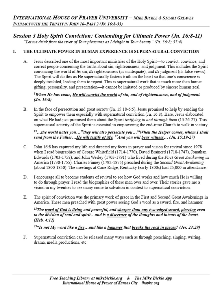 Iwtjn16 pt 2 03 holy spirit conviction contending for ultimate power