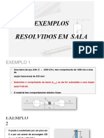 Análise e Comportamento Das Estruturas - Exercícios 2