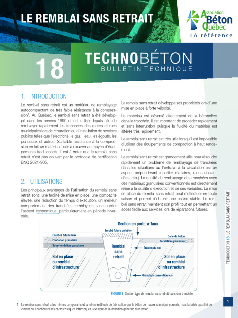 Constituants et fabrication - Association béton Québec (ABQ)