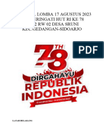 Proposal Lomba 17 Agustus 2023