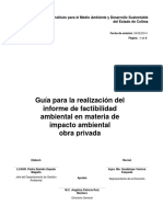 GIAFA-32-03 Guia para La Realizacion de Informes de Factibilidad Ambiental Obra Privada