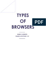 Types OF BROWSERS