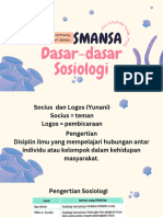 Dasar Dasar Sosiologi 1