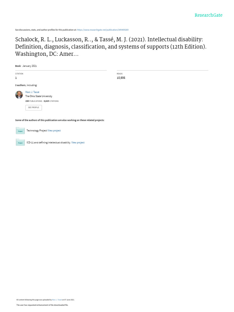12th Ed Twenty Questions Faq | PDF | Intellectual Disability ...