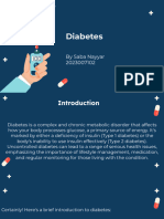 (Diabetes) Presentation