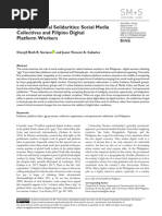 Soriano Cabanes 2020 Entrepreneurial Solidarities Social Media Collectives and Filipino Digital Platform Workers