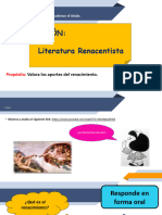 08-05 - Literatura Renacentista - 5to Sec
