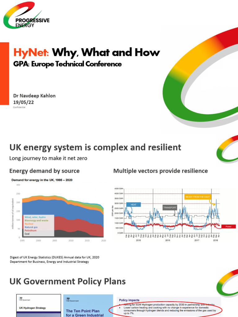 HyNet: Advancing UK Hydrogen Strategy | PDF | Low Carbon Economy ...