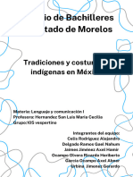 Tradiciones y Costumbre Indigenas en Mexico