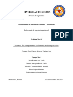 REPORTE19 - Sistemas de 2 Componentes, Volúmenes Molares Parciales