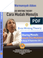 Ersis Writing Theory (Cara Mudah Menulis)