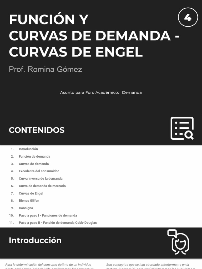 4 - Demanda | PDF | Curva de demanda | Utilidad