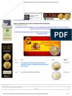 Todas Las Monedas de 2 Euros Conmemorativas de España - Numismatica Visual