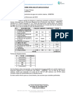 INFORME N°006-ODyR - SOBRE ENTREGA DE AGUA CON CISTERNA G.R. DIRECCION DE LA PRODUCCION