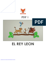 El Rey Leon - Plantilla 1