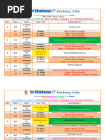 Rev 2023-24 SR - Super-60 STERLING Batch Mathematics Revision Teaching & Test Schedule at 06th Nov