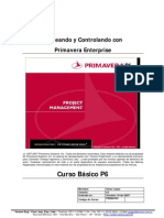 Primavera P6 Curso Basico Español