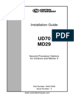 UD70 MD29: Installation Guide
