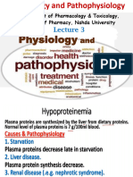 Lecture 3 Blood Patho Lecture 4 (Pathophysiology of Circulatory System)