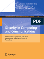 Security in Computing and Communications