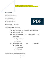 Rapport de Stage