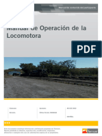 Manual de Operación Locomotora