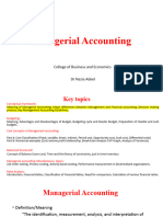 Managerial Accounting - Chapter1