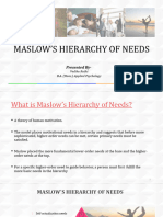 Maslow's Hierarchy of Needs - Forensic Psychology